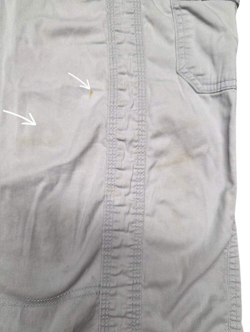 Capris Oatmeal Shade  Women's 16W - Picture 9 of 11
